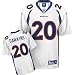 Brian Dawkins Jersey: Reebok White Replica #20 Denver Broncos Jersey - XX-Large