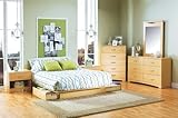 Bedroom Furniture Set in Natural Maple - South Shore Furniture - 3013-BSET- ....