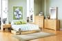 Bedroom Furniture Set in Natural Maple - South Shore Furniture - 3013-BSET-2