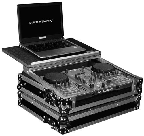 Marathon Flight Ready Case MA-Txplt Case To Hold 1 X M-Audio Torq Xponent Mixer Station + Laptop Shelf