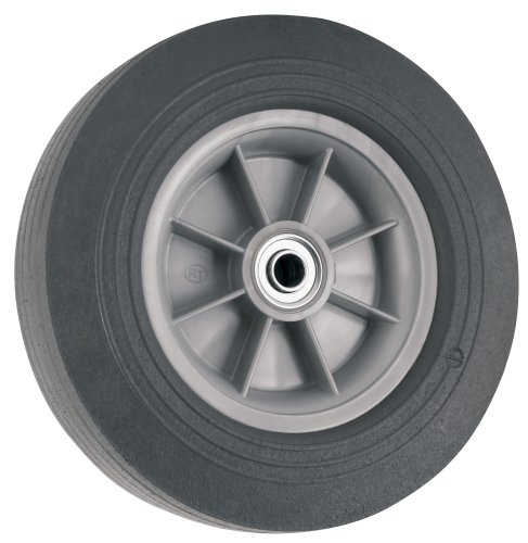 Waxman 4138155 10-Inch Flat Proof Tire, Black Tire and Grey Rim