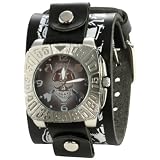 Nemesis Mens LMS907K Signature Skull Black Dia