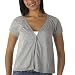 Mossimo Black Hthr Grey Yoke Cardigan - XXL