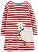 Fiream Girls Cotton Long Sleeve Dress(Sheep,18M)