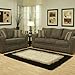 Empire Chenille Sofa and Loveseat Set in Slate