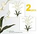 TWO 31" Dancing Oncidium Orchid Artificial Silk Flower Bushes