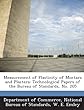 Measurement of Plasticity of Mortars and Plasters: Technological Papers of the Bureau of Standards, No. 205