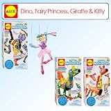 Alex Toys Create A Marionette Dino, Fairy Princess, Giraffe And Kitty Bundle