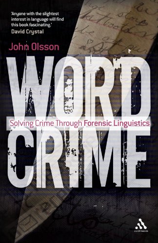 Textbook - Wordcrime: Solving Crime Through Forensic Linguistics