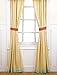 Surie Drapes - 2 Panels with Tiebacks - 84 in x 42 in