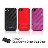 CaseCrown Glider Diag Cases for Apple iPhone 4 and iPhone 4S (3 in 1 Bundle ....