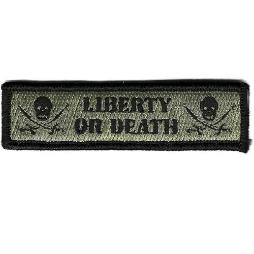 Liberty Or Death Tactical Morale Patch - ACU/Foliage