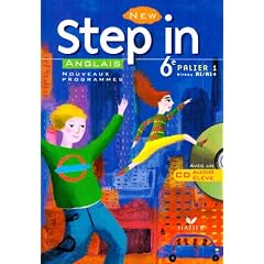 New Step In Anglais 6e + CD (manuel �l�ve)
