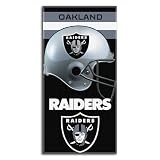 BSS - Oakland Raiders NFL Fiber Reactive Beach Towel (Banner Series) (60in x 30in)