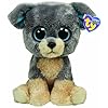 Ty 7136910 - Scraps Buddy Large Hund Beanie Boos, grau/beige 21.5 cm