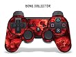 Protective Skin for Playstation 3 Remote Controller - Bone Collector Red