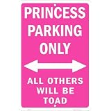 PrincessParkingOnlyParkingSign