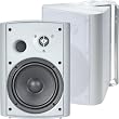 6.5" 120-Watt Outdoor Patio Speakers - White