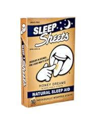 Health and Beauty: Sleep Sheets Honey Dreams Dissolvable Strip - 10 Strips - PureBrand LLC