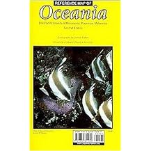 Reference Map of Oceania (The Pacific Islands of Micronesia, Polynesia, Melanesia) (Revised)