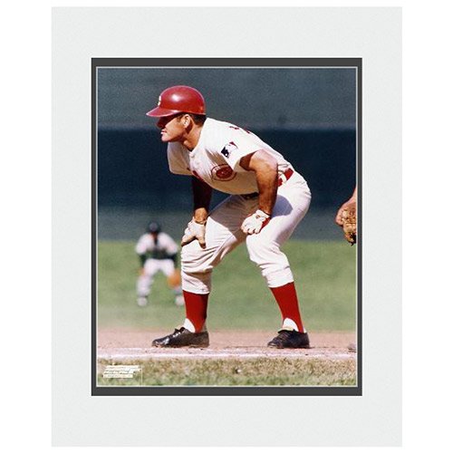 Photo File Cincinnati Reds Pete Rose Matted Photo