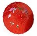 Chinese Red Flower Parasol