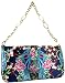 CHRISTIAN AUDIGIER by Ed Hardy Tattoo Cherie Satin Purse Handbag Shoulderbag Bag Royal