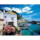 King Jigsaw Puzzle - Polperro Harbour -1000 pieces