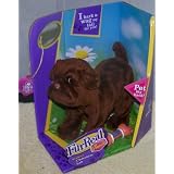FurReal Newborn Chocolate Lab Puppy with Bone