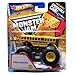 Hot Wheels 2013 Release Higher Education School Bus Monster JAM with Crushable CAR, Higher Education School Bus Monster Truck