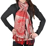 NCAA Ohio State Buckeyes Pashmina Fashion Scarf