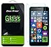 Microsoft Lumia 640 Glass Screen Protector, Dmax Armor [Tempered Glass] 0.3mm 9H Hardness, Anti-Scratch, Anti-Fingerprint, Bubble Free, Ultra-clear