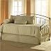 Fashion Bed Group Tuxedo Metal Daybed in Gold Frost Finish