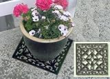 Eigenschaften LUBERONA HOME & GARDEN  / BLUMENTOPF UNTERSETZER RELIEF GUMMI TOPFUNTERSETZER MATTE