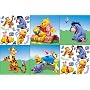 Pooh Scenic Self-Stick Decorating Kit
