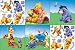 Pooh Scenic Self-Stick Decorating Kit