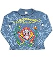 Ed Hardy Flaming Skull Long-sleeved Polo (Sizes 4  6)