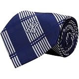 New York Yankees Woven Plaid Necktie