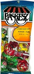 Paskesz X Power Sour Pop, 4-Ounce Bags (Pack of 24)