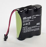 Panasonic P-P504 Cordless Phone Battery Replacement For 3 AA w/Mitsumi - Panasonic HHR-P505, Battery