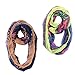 Lucky Leaf Women Lightweight Cozy Infinity Loop Scarf with Various Artist Print