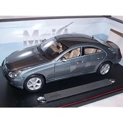 MERCEDES-BENZ CLS COUPE GRAU PREMIERE EDITION 36696 1/18 MAISTO MODELLAUTO MODELL AUTO