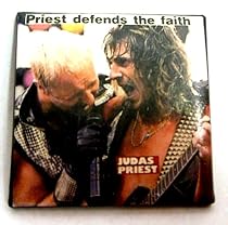Judas Priest~ Judas Priest Button~ Rare Vintage Button!!~ Approx 1.5" x 1.5"