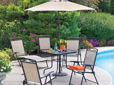 PATIO SET 6PC FOLDING product image