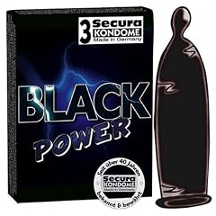 Secura Black Power Kondome mit Schoko Aroma