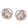 14K Rose Gold Diamond Earrings - 2.08 Ct.