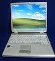 中古ノートパソコン　FMV-BIBLO NB NB50K（Celeron M 1.3Ghz/512M/60G/DVD&plusmn;RW-RA/SD・MSカードソケット/15TFT/WindowsXP)