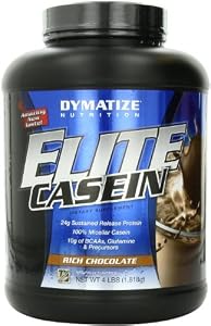 Dymatize Nutrition Dymatize Elite Casein, Chocolate, 4 Pounds