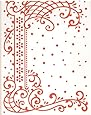 Ecstasy Crafts Marianne Design Embossing Folder, Anja's Decorative Border, 5 by 5-Inch