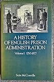 A history of English prison administration